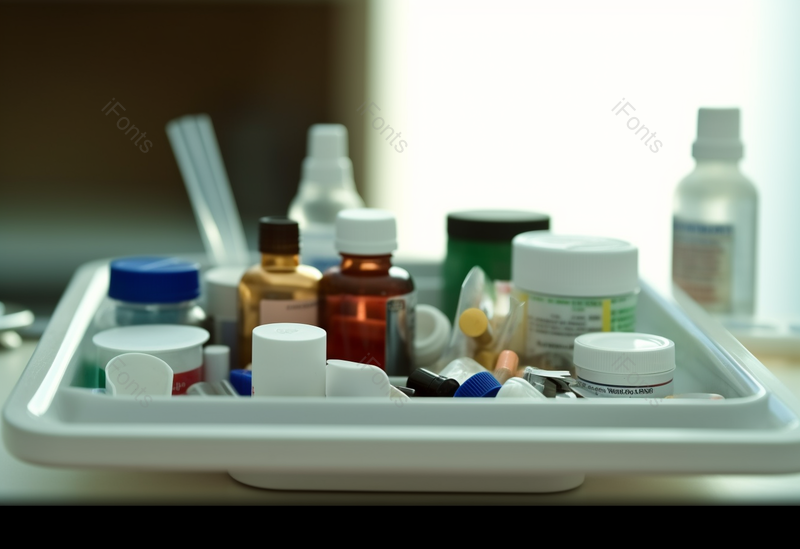 托盘里的医用药品试,高清,摄影图,摄影图片,图片大全,摄影图免费下载